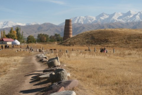 Dolmans and Burana Tower-Kyrgyzstan