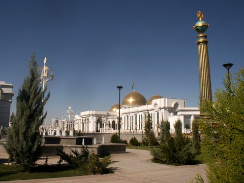 Modern Ashgabad-Turkmenistan