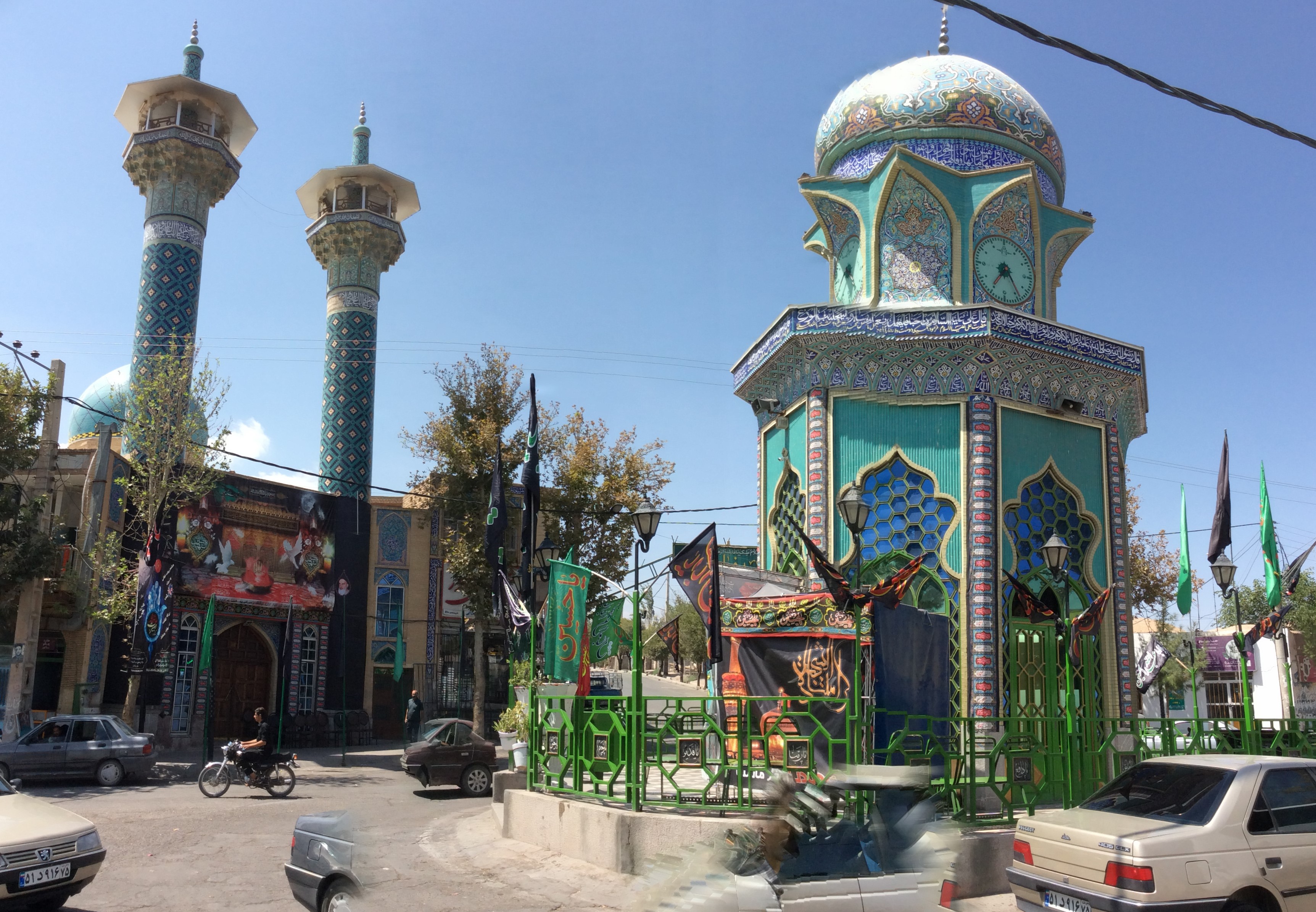 Small Village Shrine and Mosque