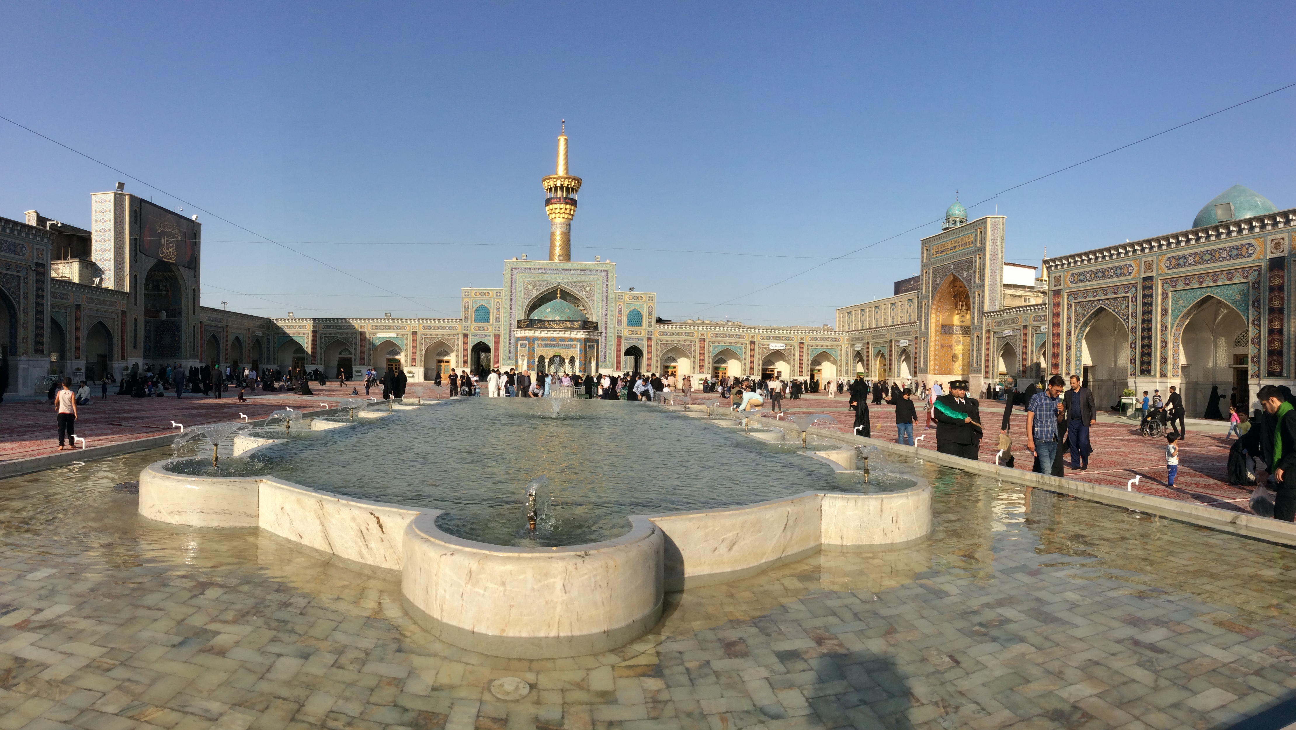Shrine Courtyard-Mashad Holy City