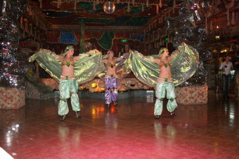 colorful dancing-folklore show
